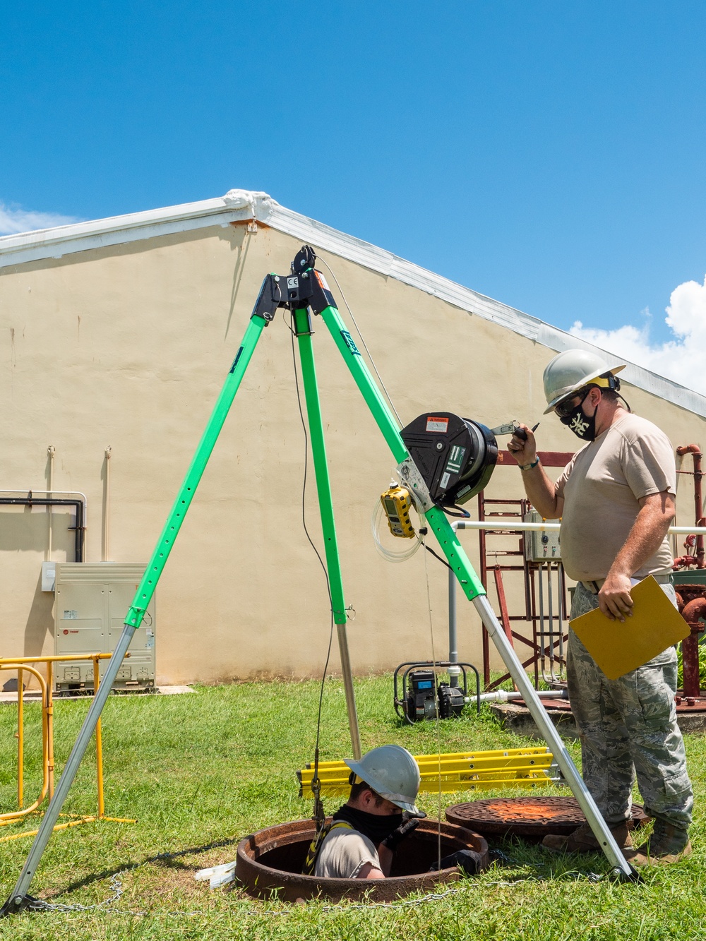 Air National Guard Engineering Installation Squadron Airmen complete large-scale communications project in Puerto Rico