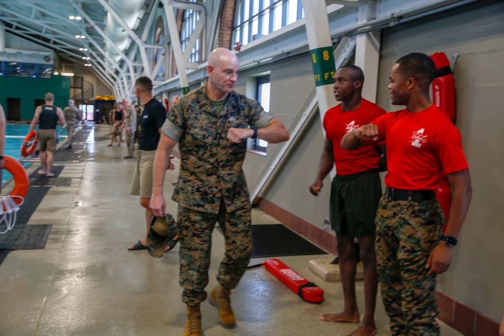 SMMC visits Parris Island