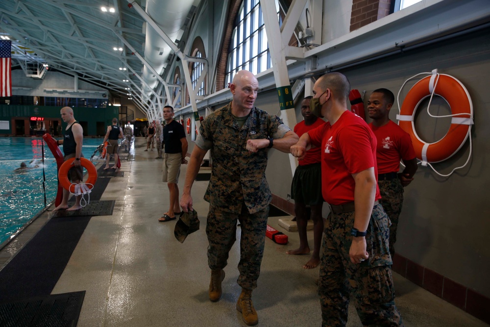 SMMC visits Parris Island