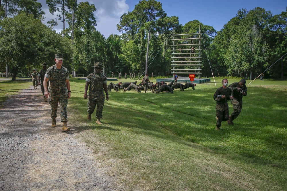 SMMC visits Parris Island