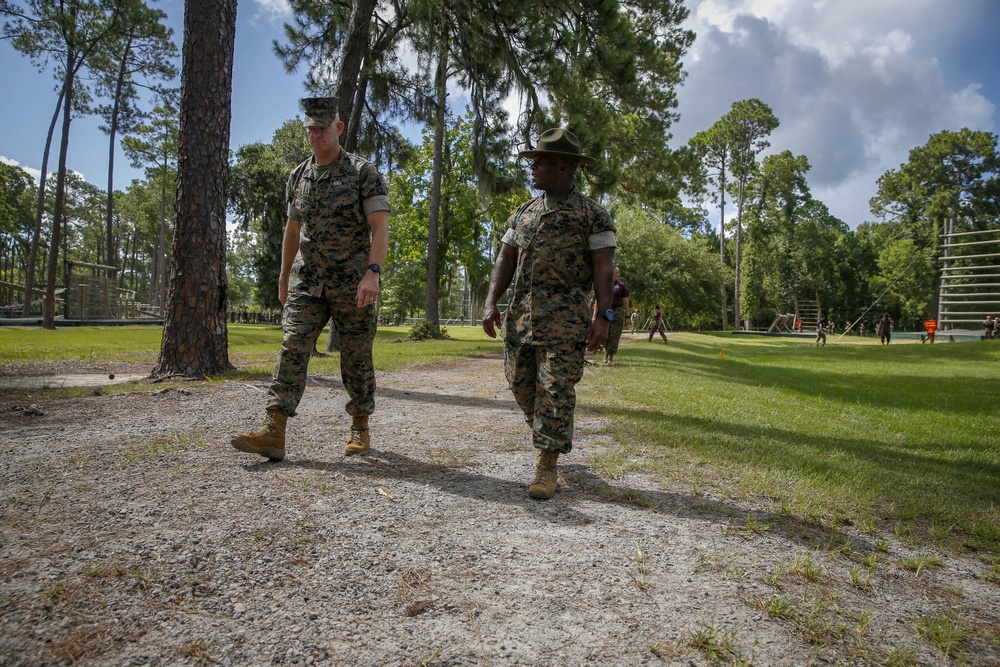 SMMC visits Parris Island