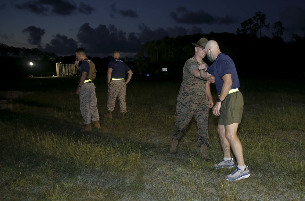 SMMC visits Parris Island