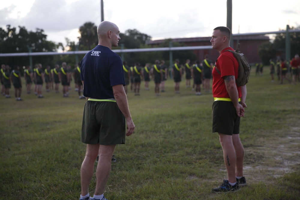 SMMC visits Parris Island