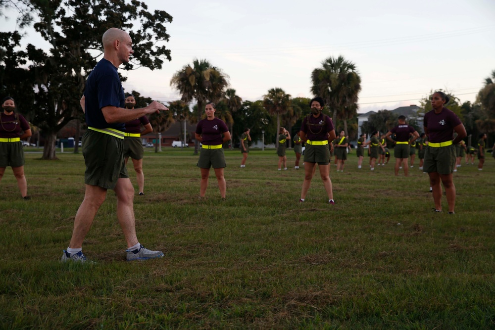 SMMC visits Parris Island