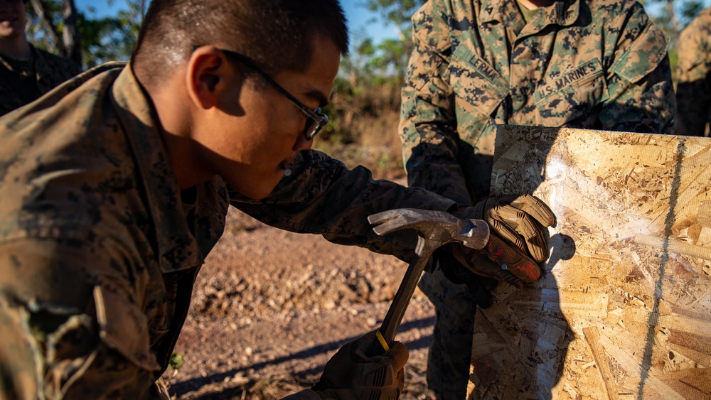 U.S. Marines Prepare Snap Range