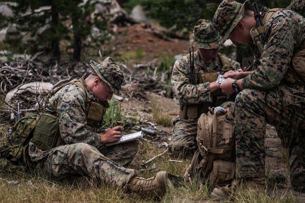 4th Recon, E Co Plots Map Points