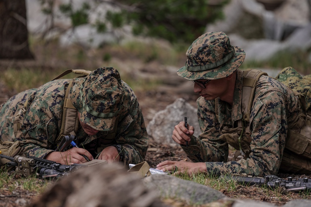 4th Recon, E Co Plots Map Points