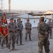 Coalition flag ceremony at Besmayah Range Complex