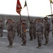 Coalition flag ceremony at Besmayah Range Complex