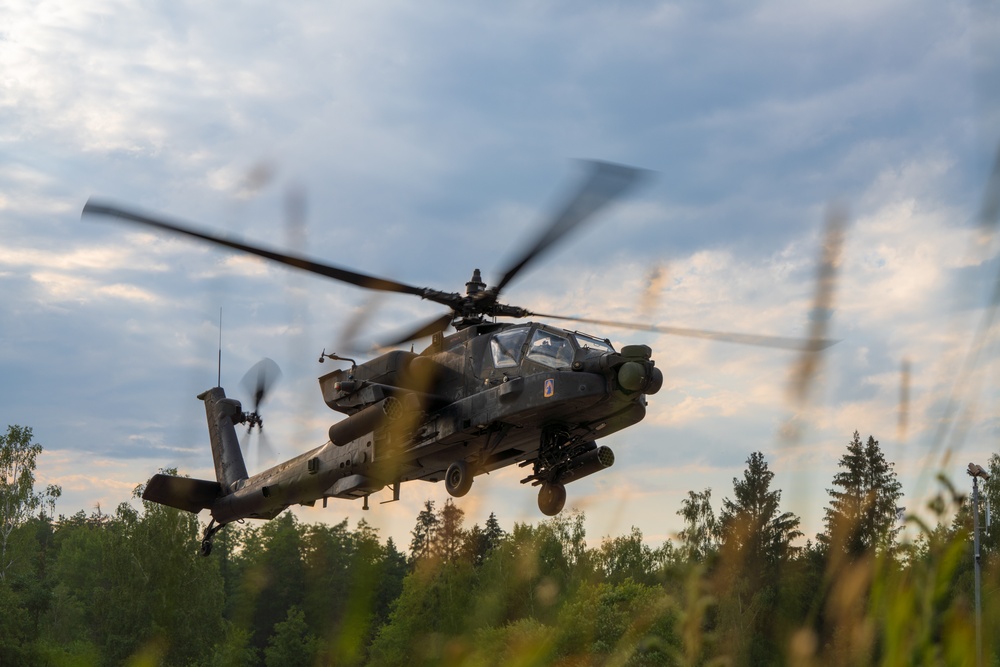 12th Combat Aviation Brigade conducts aerial gunnery