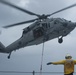 Sterett Sailors Participate in a Vertical Replenishment-at-Sea