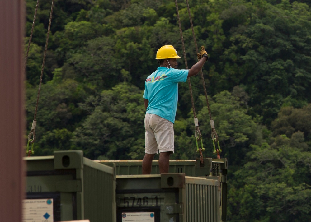 Prep, Dock, Embark | TF KM20 preps equipment for transport