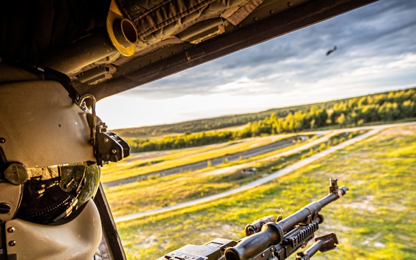 12th Combat Aviation Brigade Conducts Aerial Gunnery
