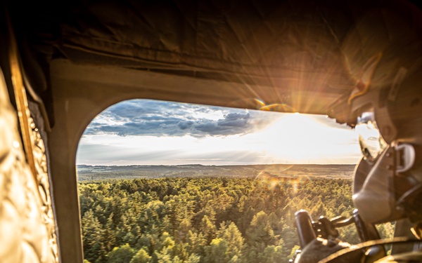 12th Combat Aviation Brigade Conducts Aerial Gunnery
