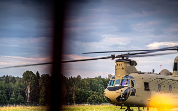 12th Combat Aviation Brigade Conducts Aerial Gunnery