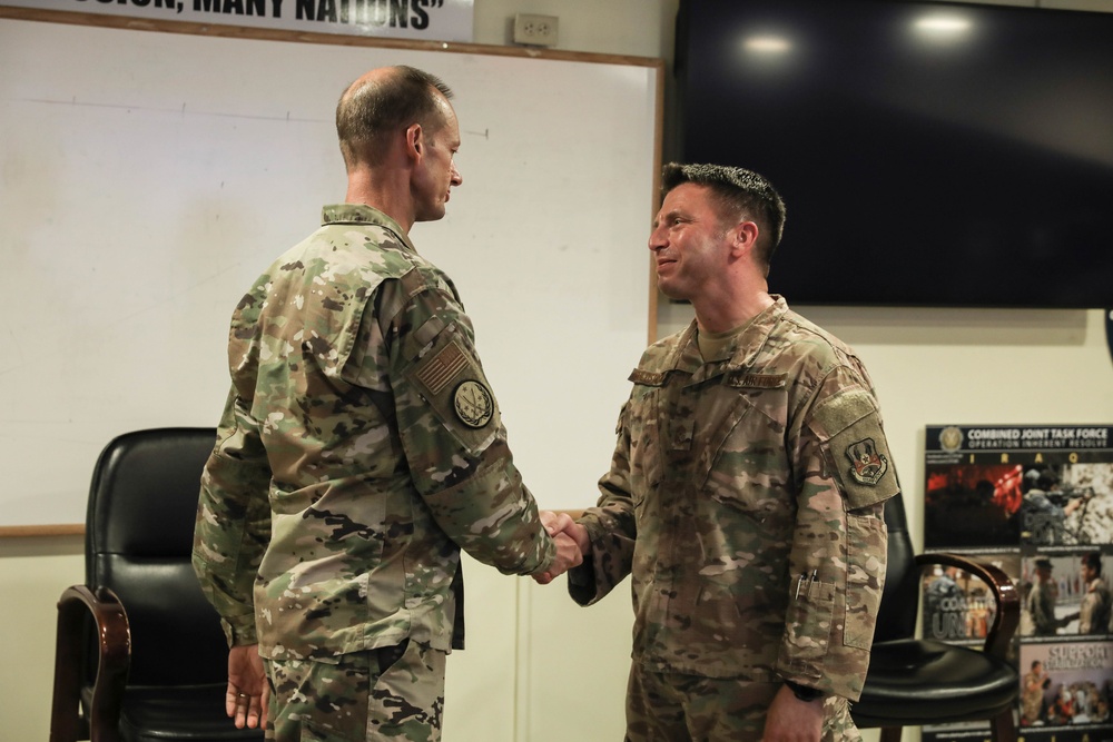 Command Chief Master Sgt. End of Tour Award Ceremony