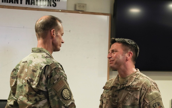 Command Chief Master Sgt. End of Tour Award Ceremony