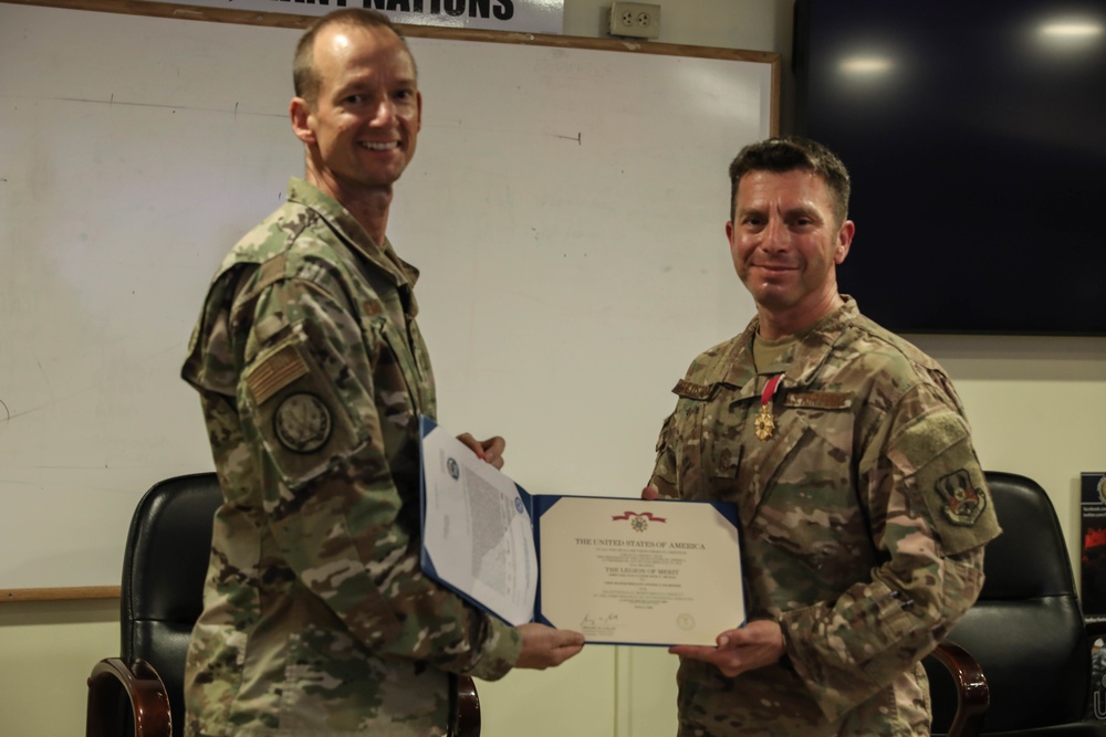 Command Chief Master Sgt. End of Tour Award Ceremony