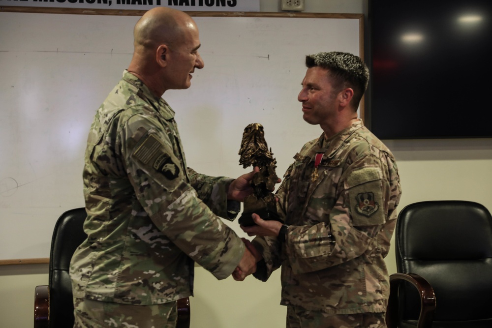 Command Chief Master Sgt. End of Tour Award Ceremony