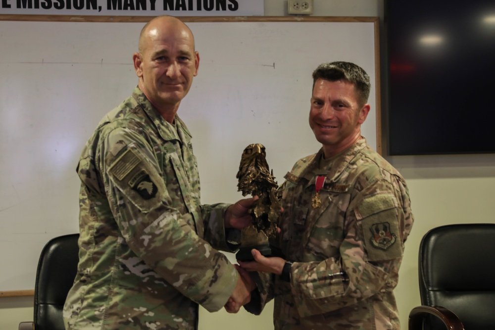 Command Chief Master Sgt. End of Tour Award Ceremony