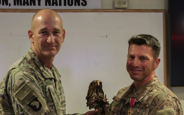 Command Chief Master Sgt. End of Tour Award Ceremony