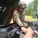 Preparing the Humvee