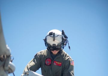 Rafael Peralta, HSM 49 Sailors Conduct Preflight Checks