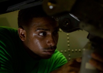 Rafael Peralta, HSM 49 Sailors Conduct Maintenance