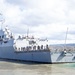 U.S. Navy ships get underway in preparation for Hurricane Douglas