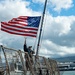 U.S. Navy Ships Get Underway in Preparation for Hurricane Douglas