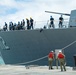 U.S. Navy Ships Get Underway in Preparation for Hurricane Douglas