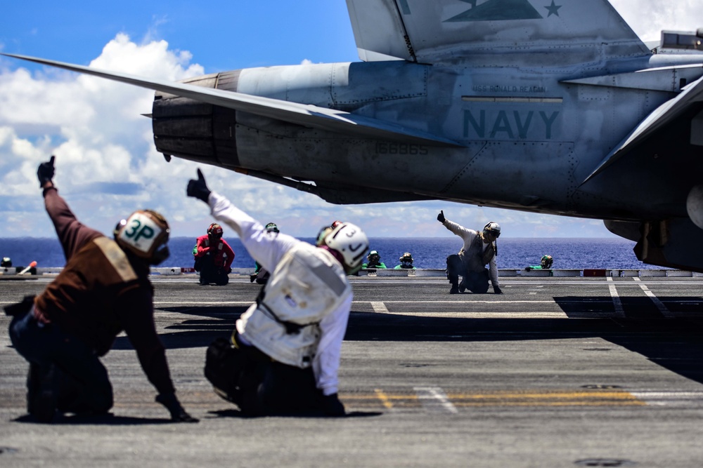 USS Ronald Reagan (CVN 76) Flight Operations