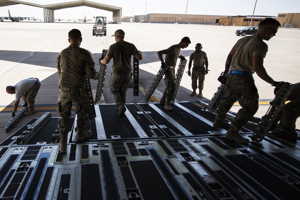 C-17s Move Cargo Through AFCENT AOR