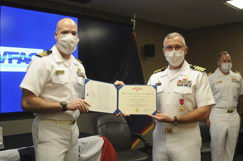 NAVFAC Marianas Holds Virtual Change of Command Ceremony