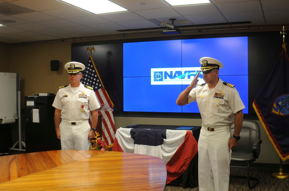 NAVFAC Marianas Holds Virtual Change of Command Ceremony