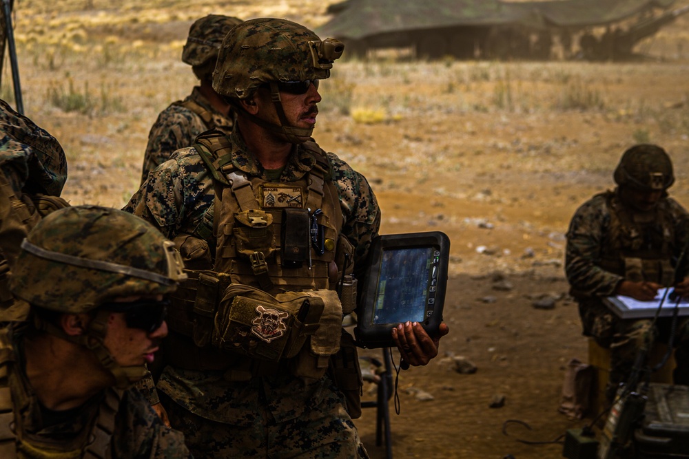 Bougainville II: Charlie Battery fires at PTA