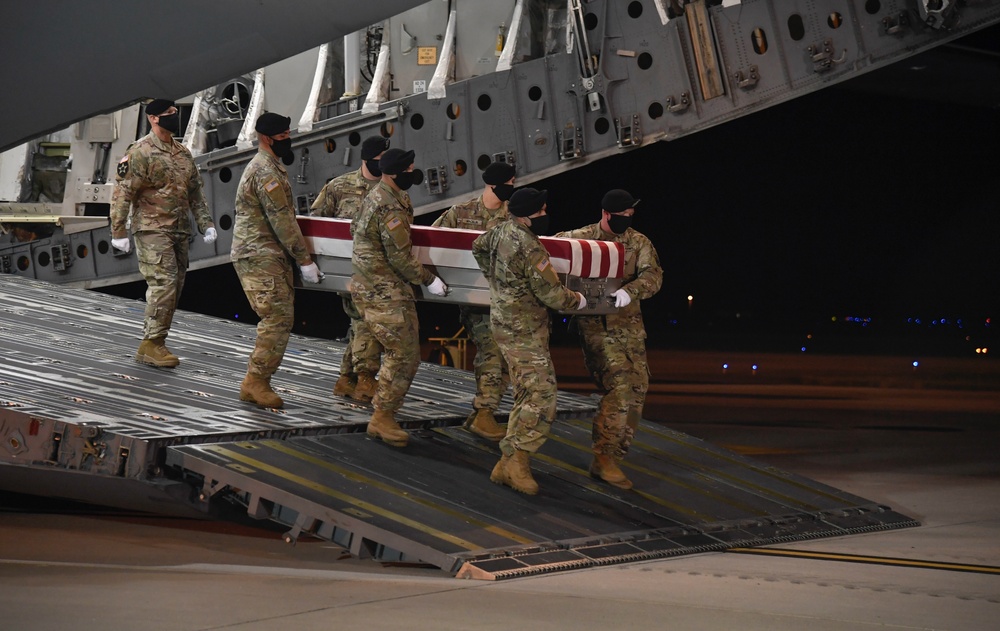 Army Sgt. Bryan C. Mount - Dignified Transfer