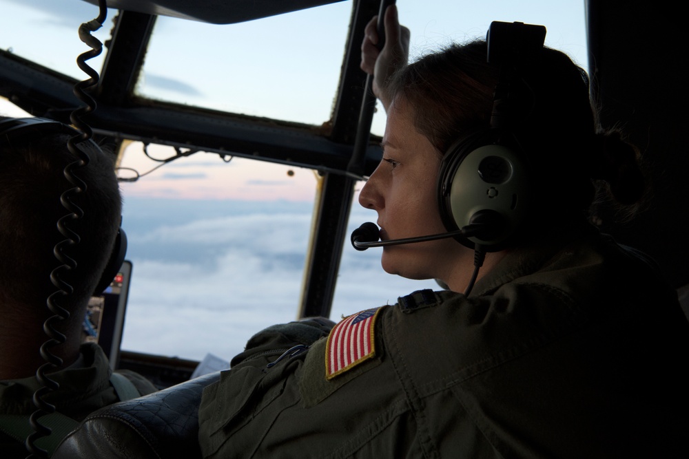 Hurricane Hunters fly Hurricane Douglas