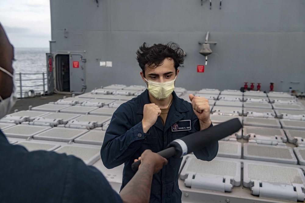 USS Shiloh Anti-Terrorism Force Protection