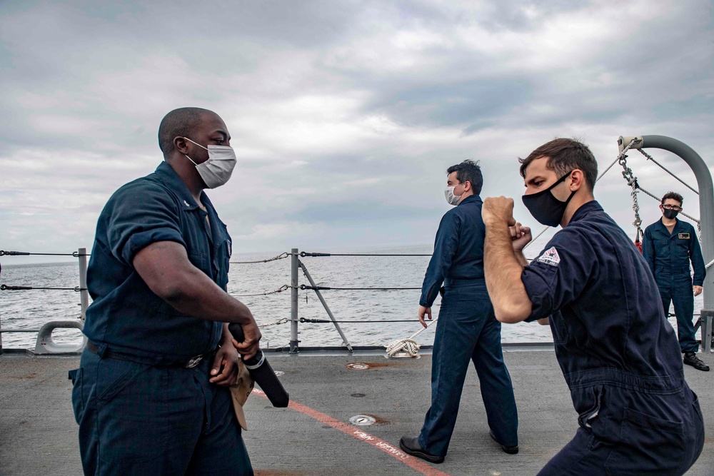USS Shiloh Anti-Terrorism Force Protection