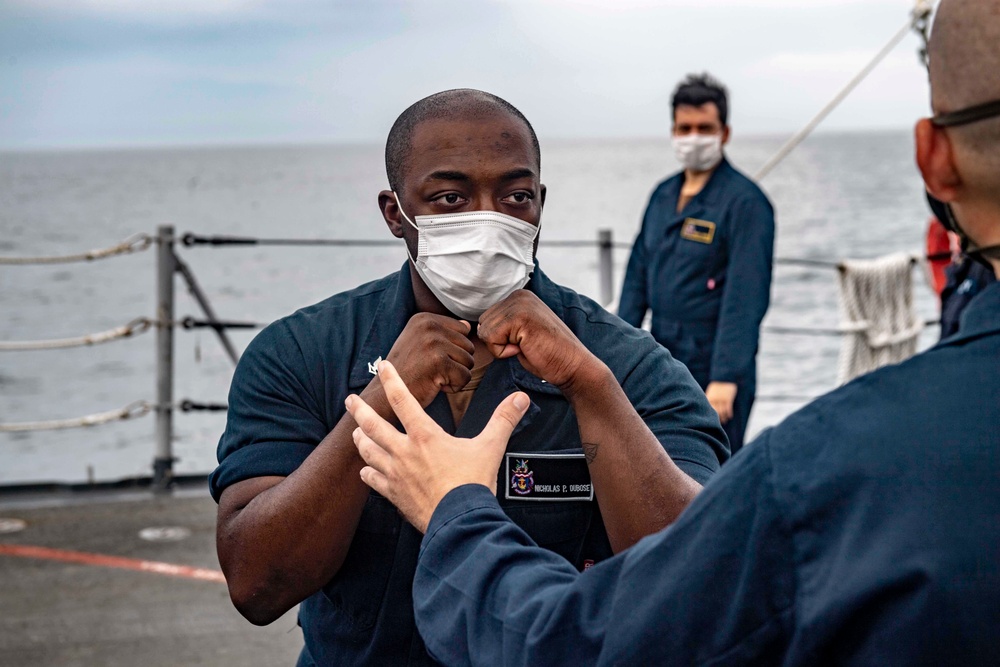 USS Shiloh Anti-Terrorism Force Protection