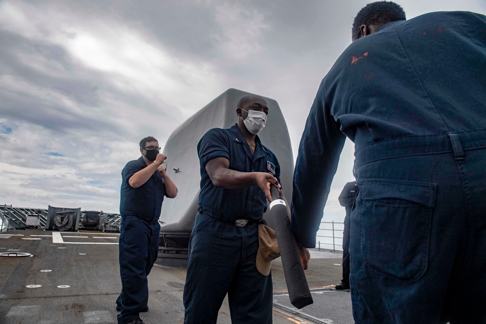 USS Shiloh Anti-Terrorism Force Protection