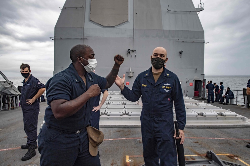 USS Shiloh Anti-Terrorism Force Protection