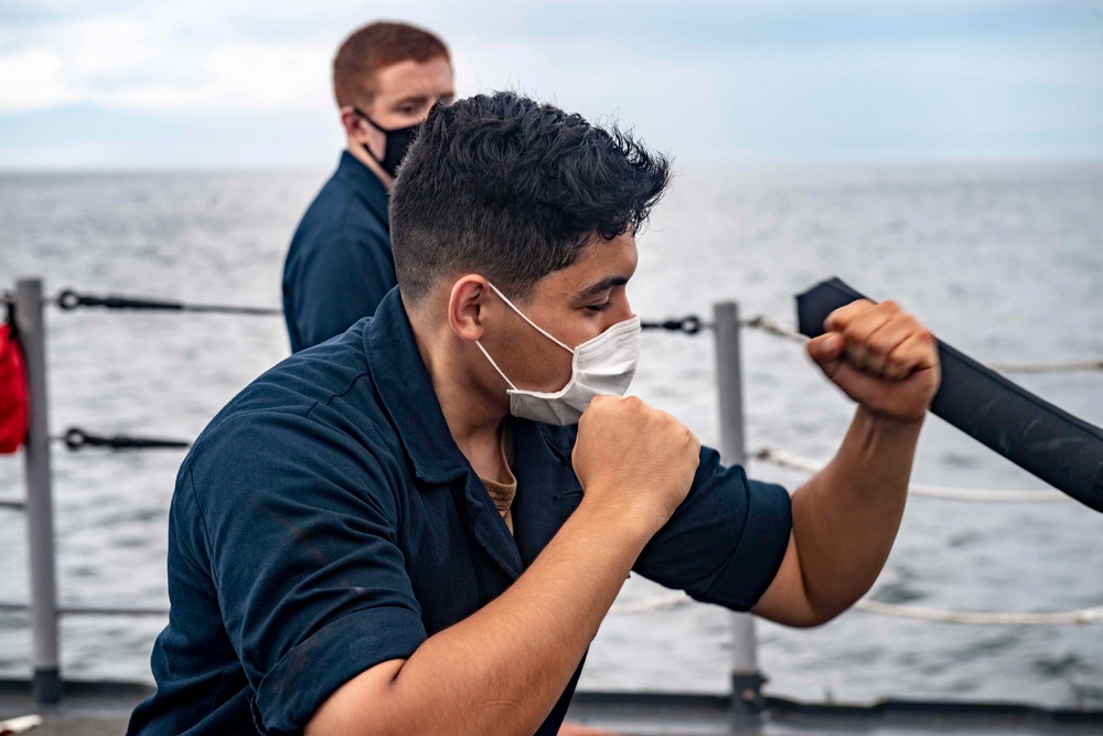 USS Shiloh Anti-Terrorism Force Protection