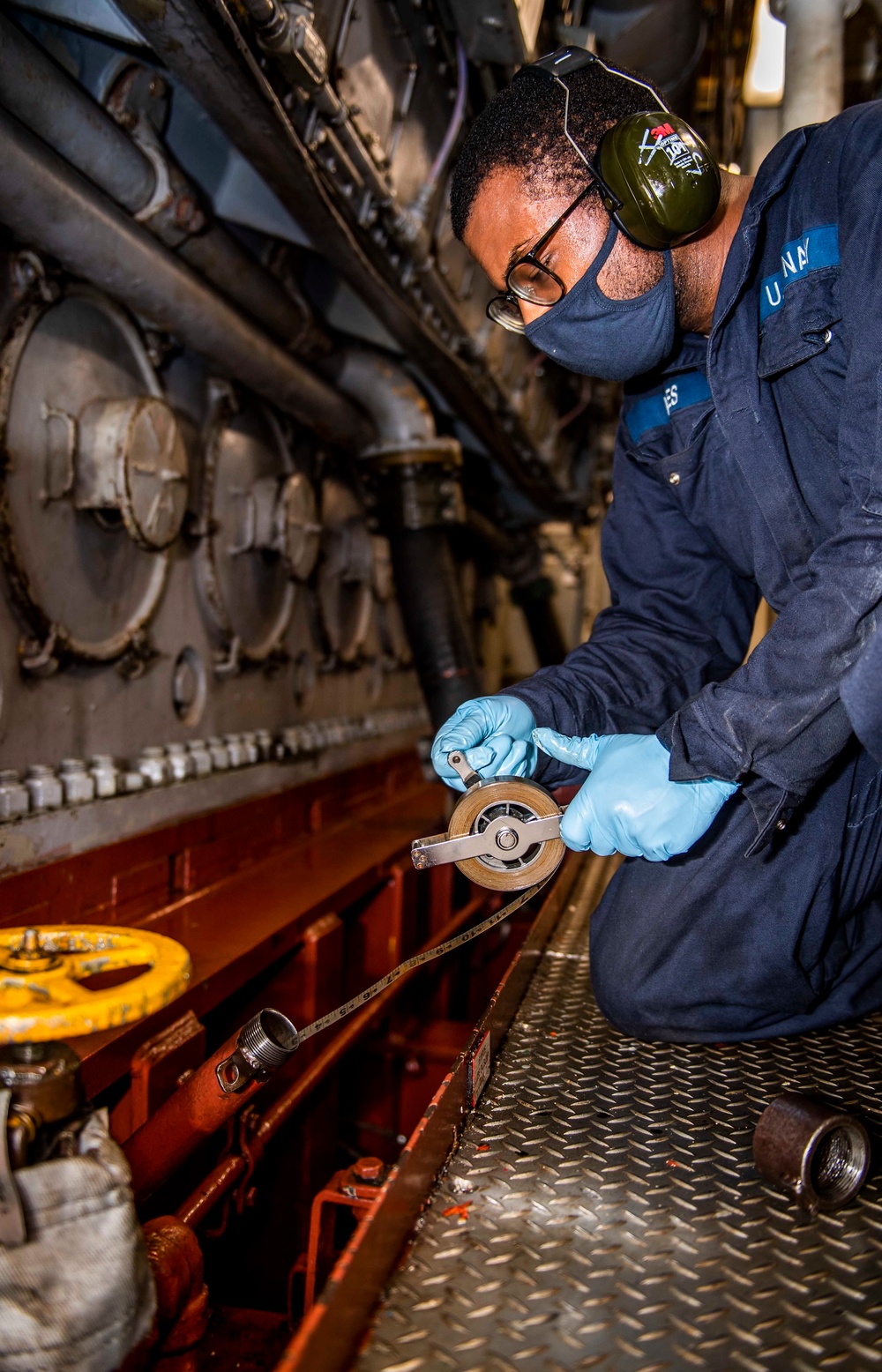 Sailors Conduct Daily Operations Aboard USS Germantown (LSD 42)