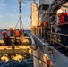 Sailors Aboard USS Germantown (LSD 42) Conduct a Man Overboard Drill