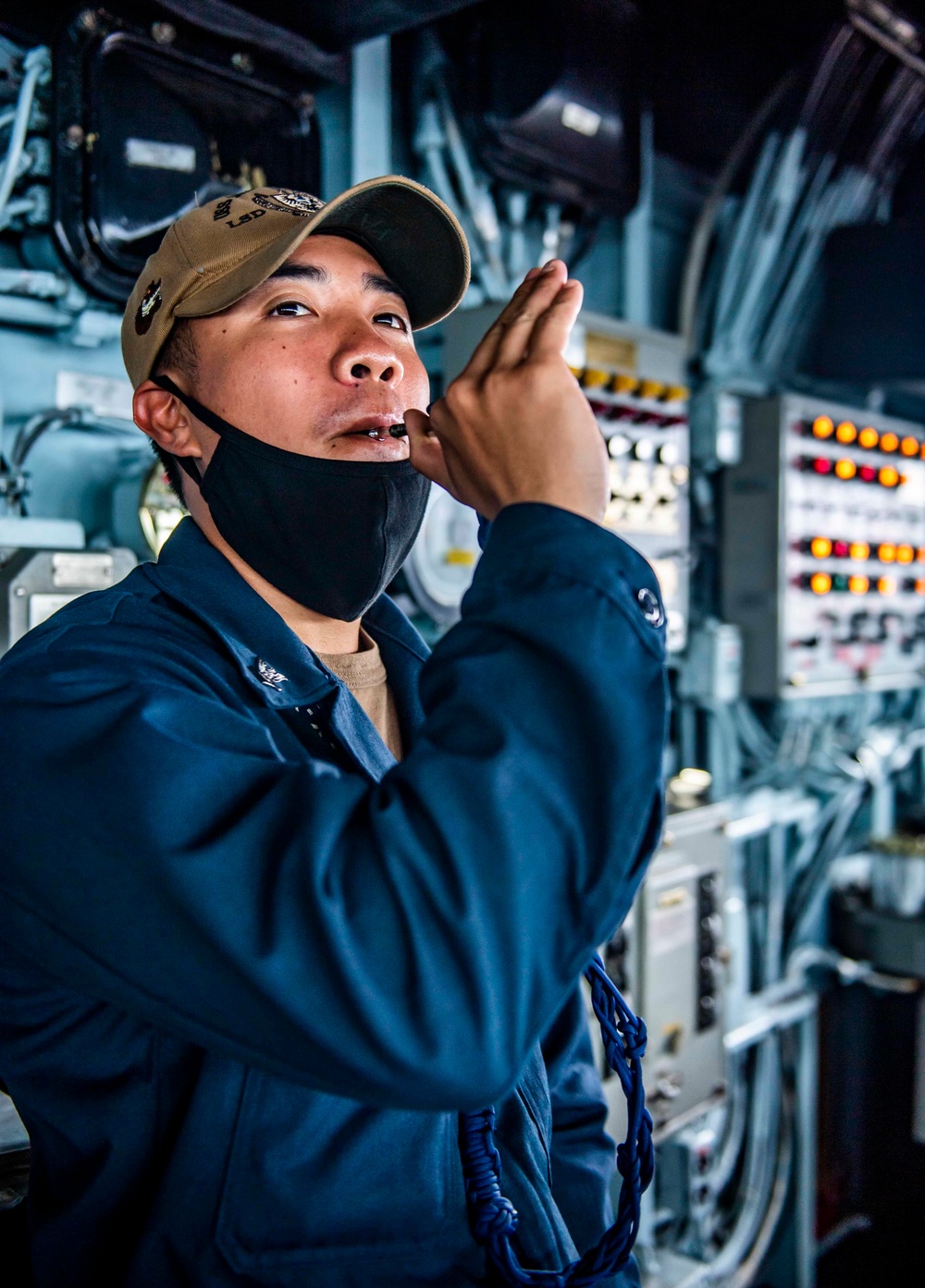 Sailors Aboard USS Germantown (LSD 42) Conduct Daily Operations