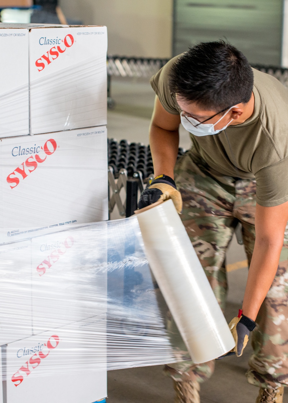 Citizen Airmen Complete Final Food Packaging Operations