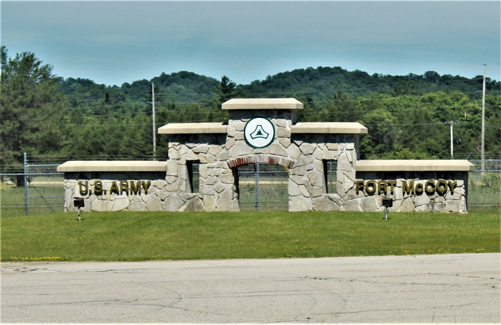 Fort McCoy Gate Wall