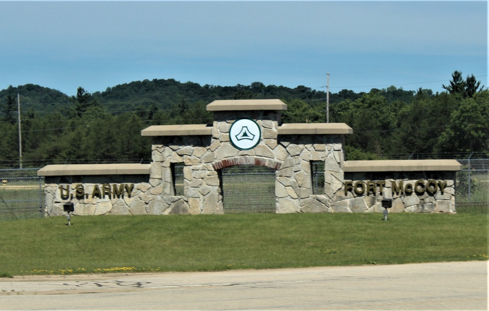 Fort McCoy Gate Wall